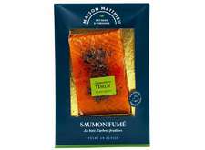 Saumon fumé  signature  au poivre de Timut tranché 150g (2-3 pers)