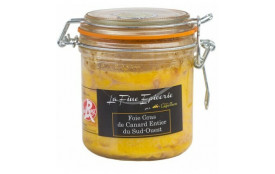 Foie gras canard entier LABEL ROUGE IGP Sud Ouest 80g (1-2p)