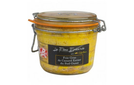 Foie gras canard entier LABEL ROUGE IGP Sud Ouest 300g (6-7p)