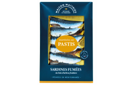 Sardines fumées au pastis100g 