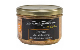 Terrine de Volailles aux Echalotes Confites - Verrine 180 g 