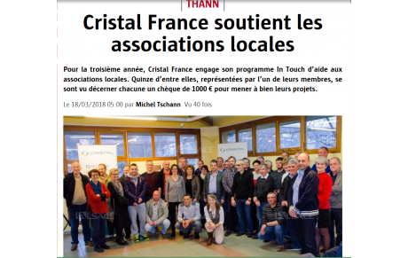 Subvention de Cristal