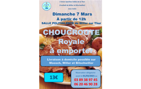 Choucroute du 7 Mars!